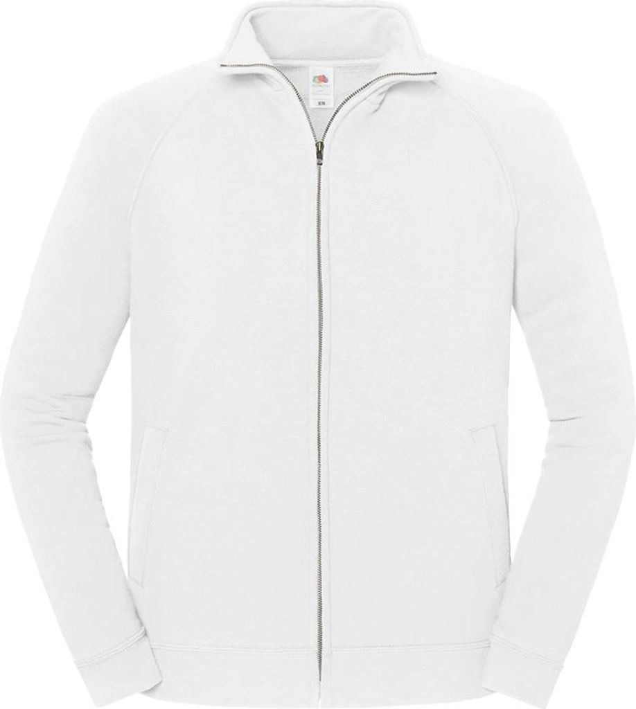 Fruit of the Loom - "Iconic Premium" Sweatjacke für Herren/Damen Uni PC8052 (3XL) (Weiß)