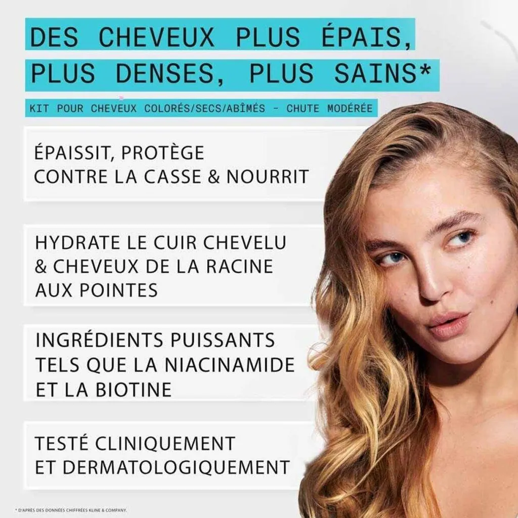 Nioxin System 3 Shampooing Cheveux Colorés Affinement Léger - 1000ml - 3