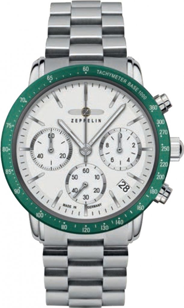 Zegarek męski ZEPPELIN 8878MB-4 stalowy sportowy Zdjęcie produktu 