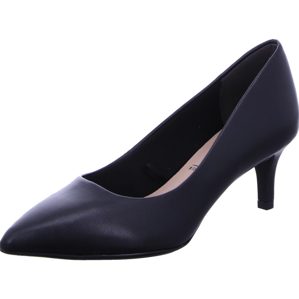 Tamaris Damen Pumps einfarbiges Design spitz Pfennigabsatz Produktbild 10