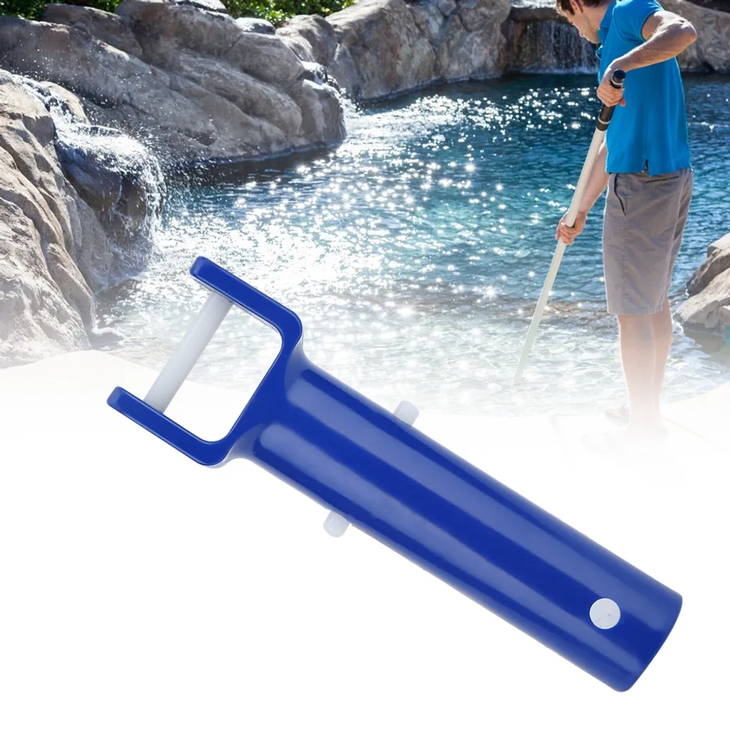 12 Clip A V Per Attrezzi Da Piscina, Ricambio Per Manico E Asta, Morsetti Di Bloccaggio In Plastica Bianca, 4x5 Cm - 3