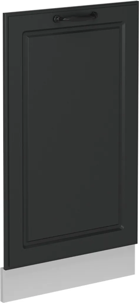 Vicco Pannello frontale della lavastoviglie R-Line, 45 cm senza piano di lavoro, Antracite casa di campagna/Bianco