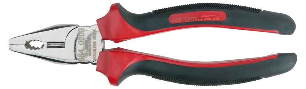 Pince combinée en inox 200mm idéale pour milieux humides et nautisme