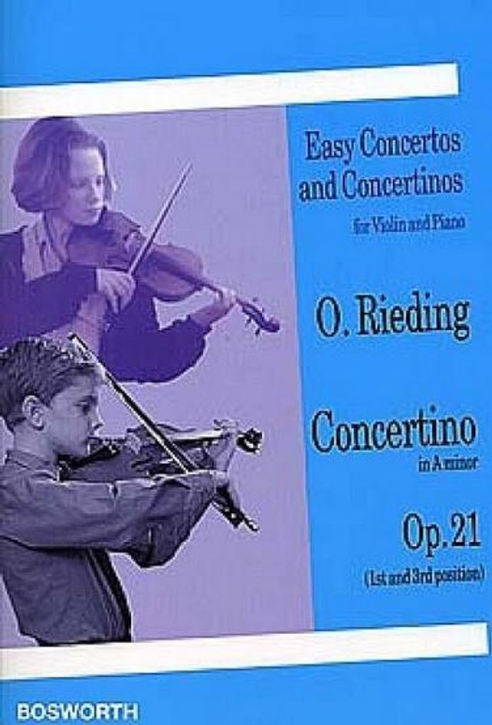 Oscar Rieding: Concertino in a Minor, Opus 21