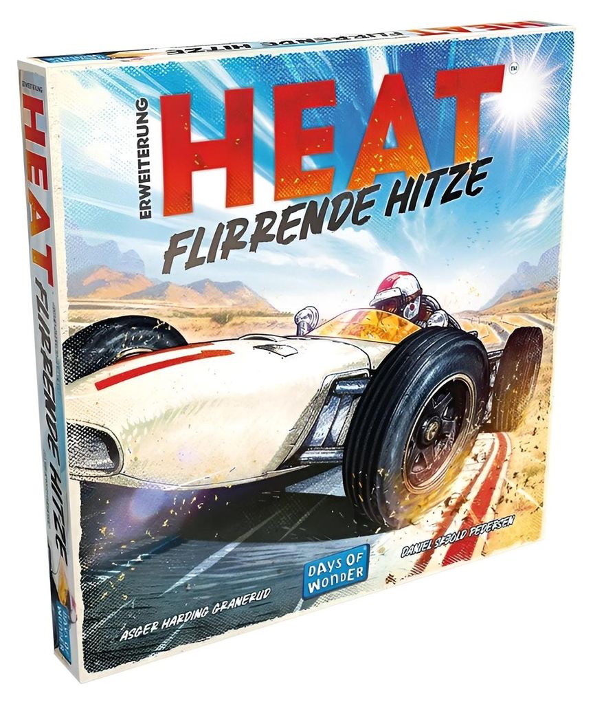 Asmodee Heat – Flirrende Hitze, Kennerspiel-Erweiterung für Produktbild 