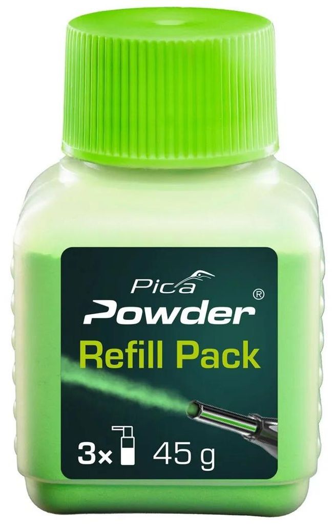 PICA POWDER - NAVULFLACON: Deze flacon is bedoeld om de Productafbeelding 