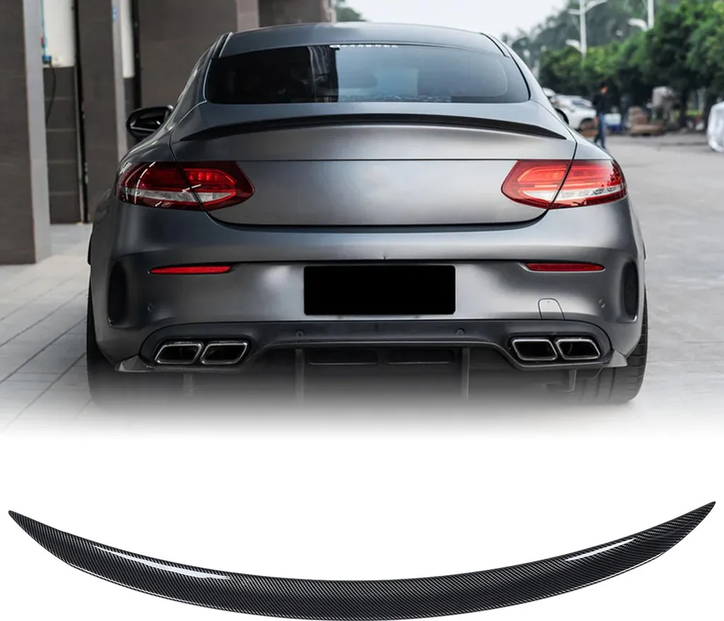 Rallonge d'aileron style AMG carbone pour Mercedes CLA C118 W118 CLA45