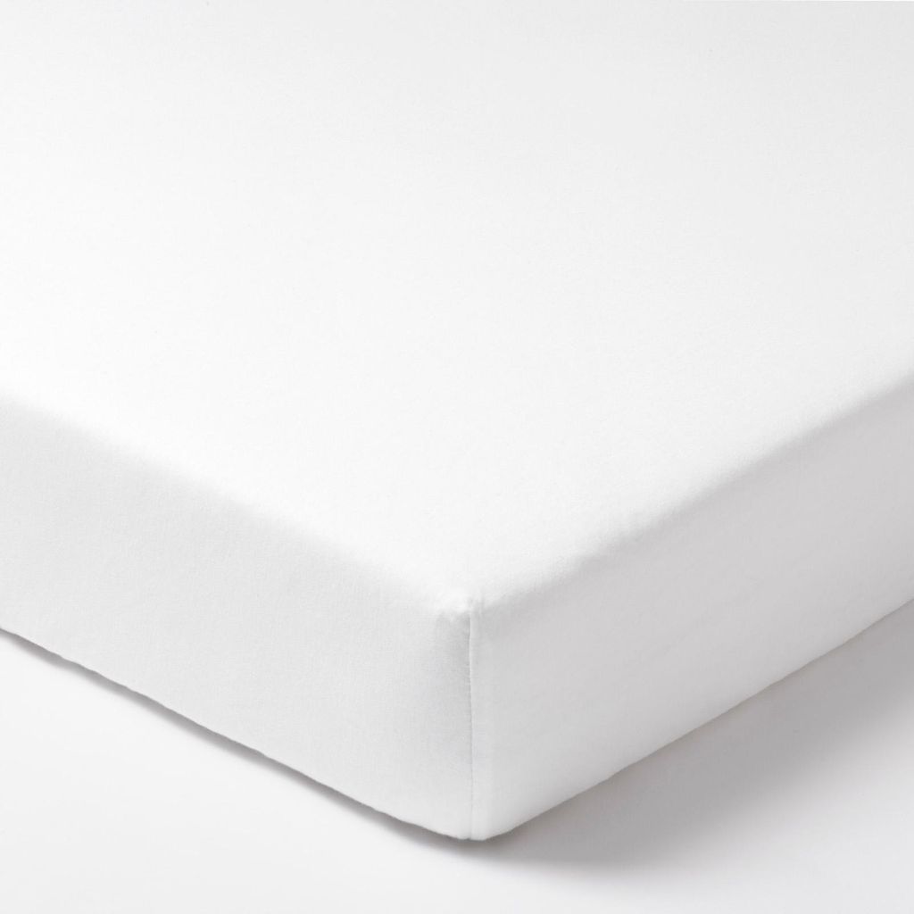 Jukki dětské prostěradlo s gumou 120x60 cm bílé – 100% Obrázek produktu 