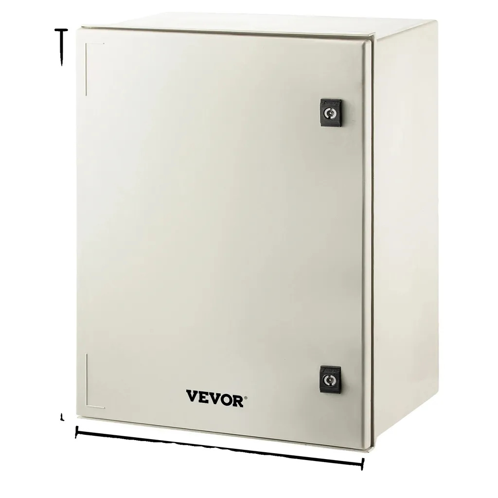 Boîtier Électrique Extérieur IP65 - Protection Fibre de Verre 60 cm