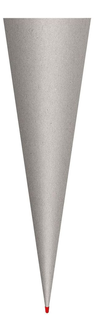 ROTH Schultüten-Rohling rund 700 mm grau Produktbild 