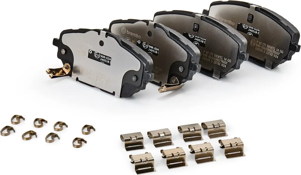 Jeu de plaquettes de frein à disque BREMBO P83171 haute performance