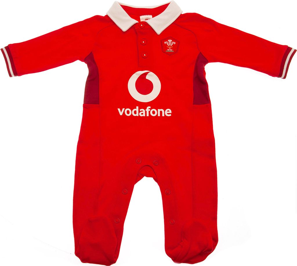 Wales RU - Schlafanzug für Baby TA11471 (74) (Rot)