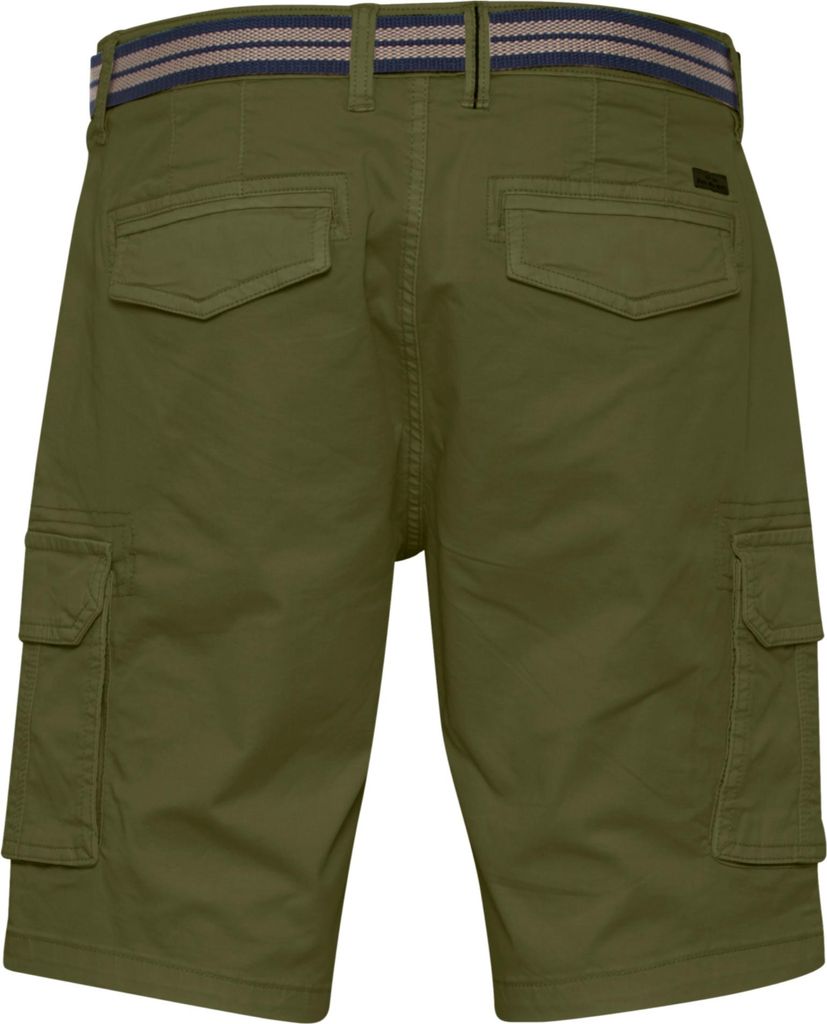 Blend 20715129 Herren Cargo Shorts Bermuda Kurze Hose mit Gürtel Cargo Taschen mit Stretch Regular Fit
