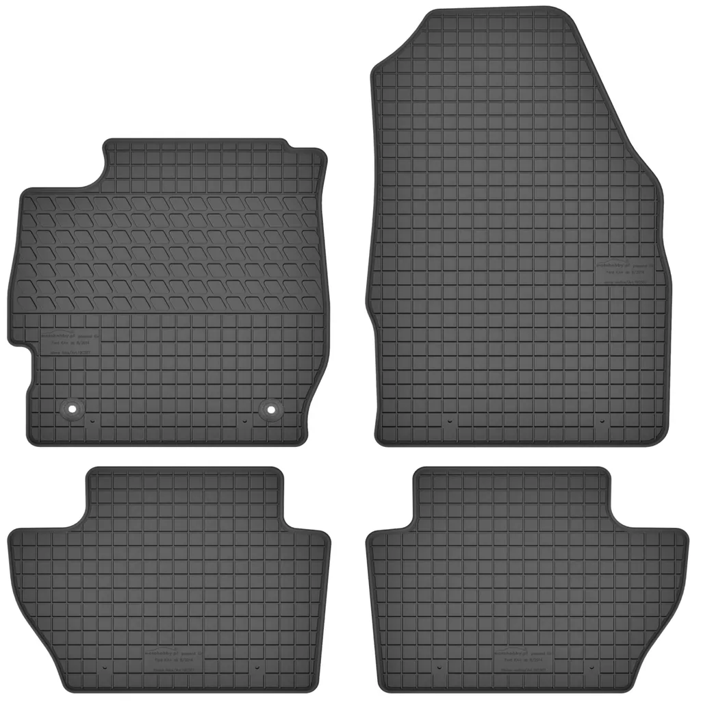 Tappetini Ford KA+ in Gomma - Set Completo Su Misura per Auto