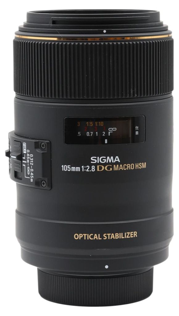 Sigma 105mm F2.8 EX DG OS HSM Macro, SLR, 16/11, Produktbild 