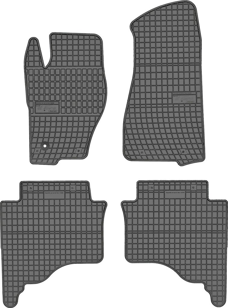FROGUM ET411050 Fußmatten - Jeep Grand Cherokee III 2004-2010 AV Fahrerseite - INSTALLIERT