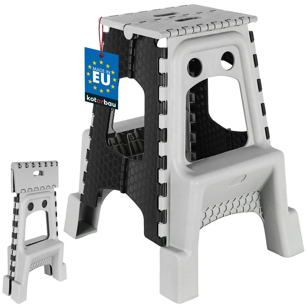 KOTARBAU® Tritthocker klappbar 54 cm Klappstuhl Sitzhocker Produktbild 