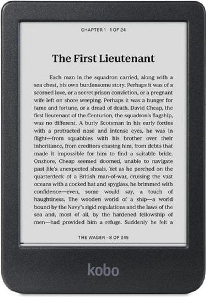Ebook Kobo Clara BW 6 EInk Carta 1300HD 16GB čierna Obrázok produktu 