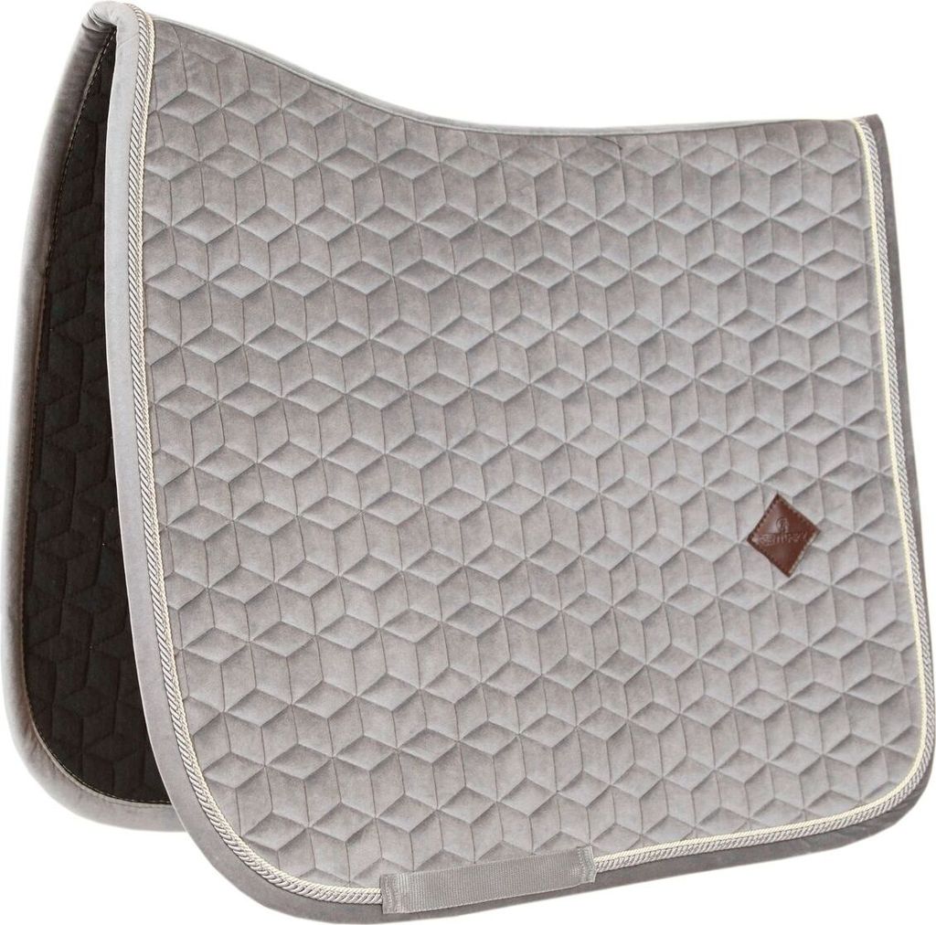 Kentucky Horsewear Dressurschabracke Basic Velvet Schabracke Beige Full