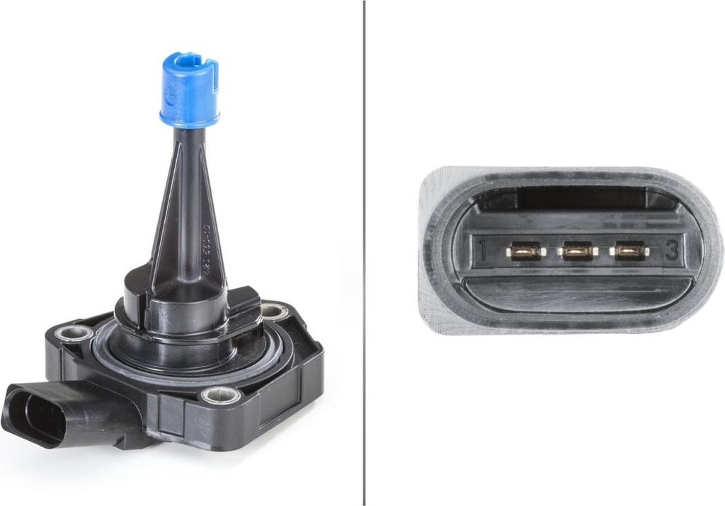 Sensor Motorölstand 3-polig HELLA Sensorik-Expertise passend für u.a. VW POLO