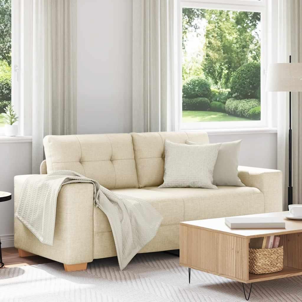 Maison Exclusive - Loveseat-Sofa Leinen 180x77x82 cm
