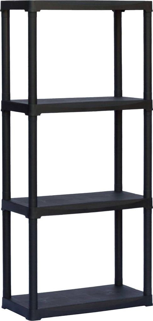 Dbellucc Outdoor-Garderobe, Outdoor-Regal, Mehrzweck-Balkongarderobe, Outdoor-Schrank, 100 % Italy, Anthrazit, 60 x 30 x 133 cm