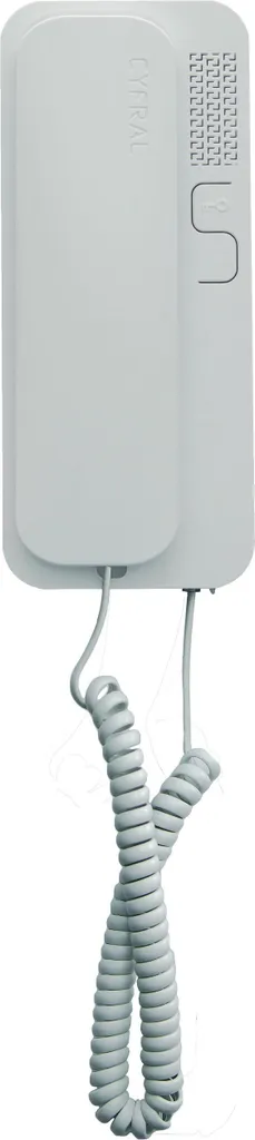 Portier SMART CYFRAL Polyvalent 2 Fils avec Volume Réglable en Blanc