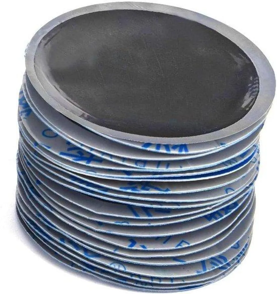 Rustines rondes 58 mm en caoutchouc haute résistance pour pneu auto