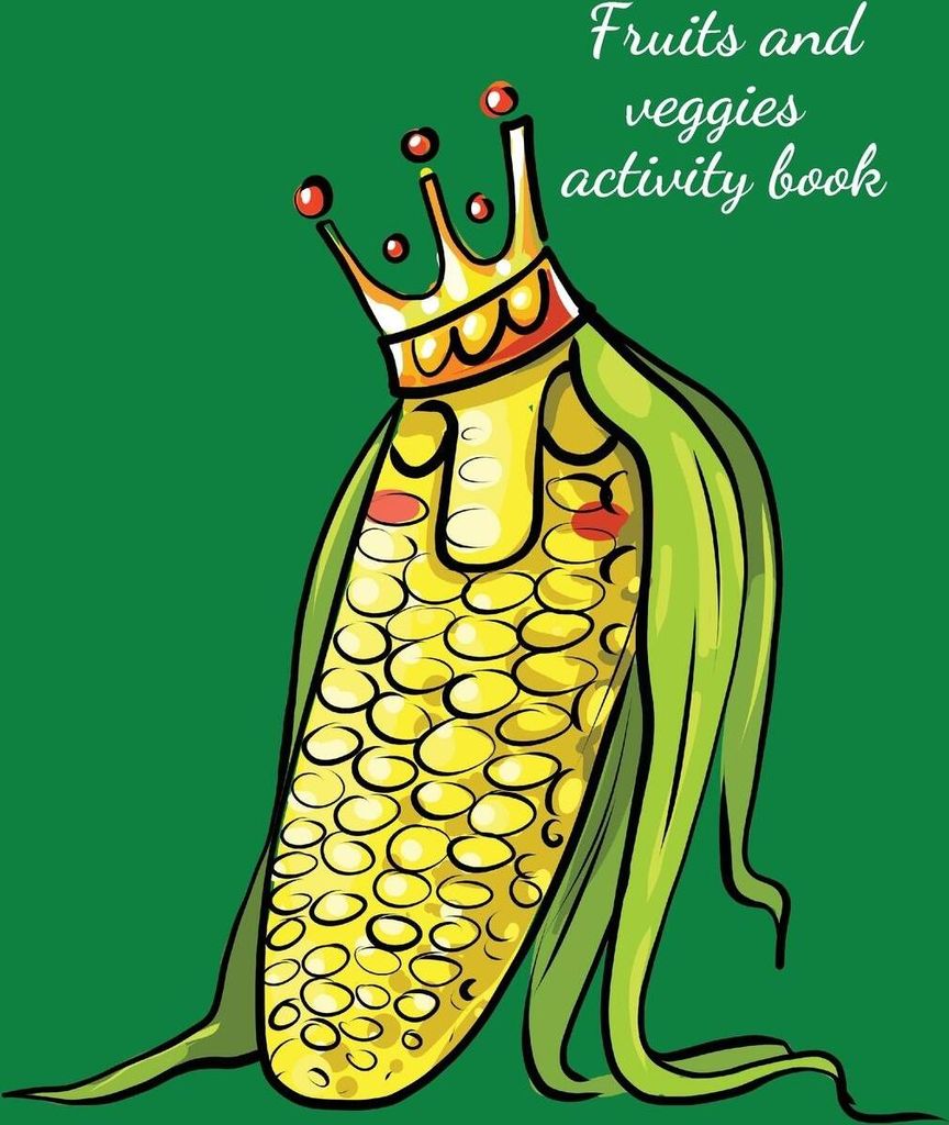 Fruits and veggies activity book