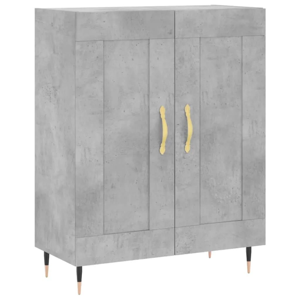 Mobile Ufficio SYFAX™ Credenza Grigio Cemento Multistrato 69x34x90