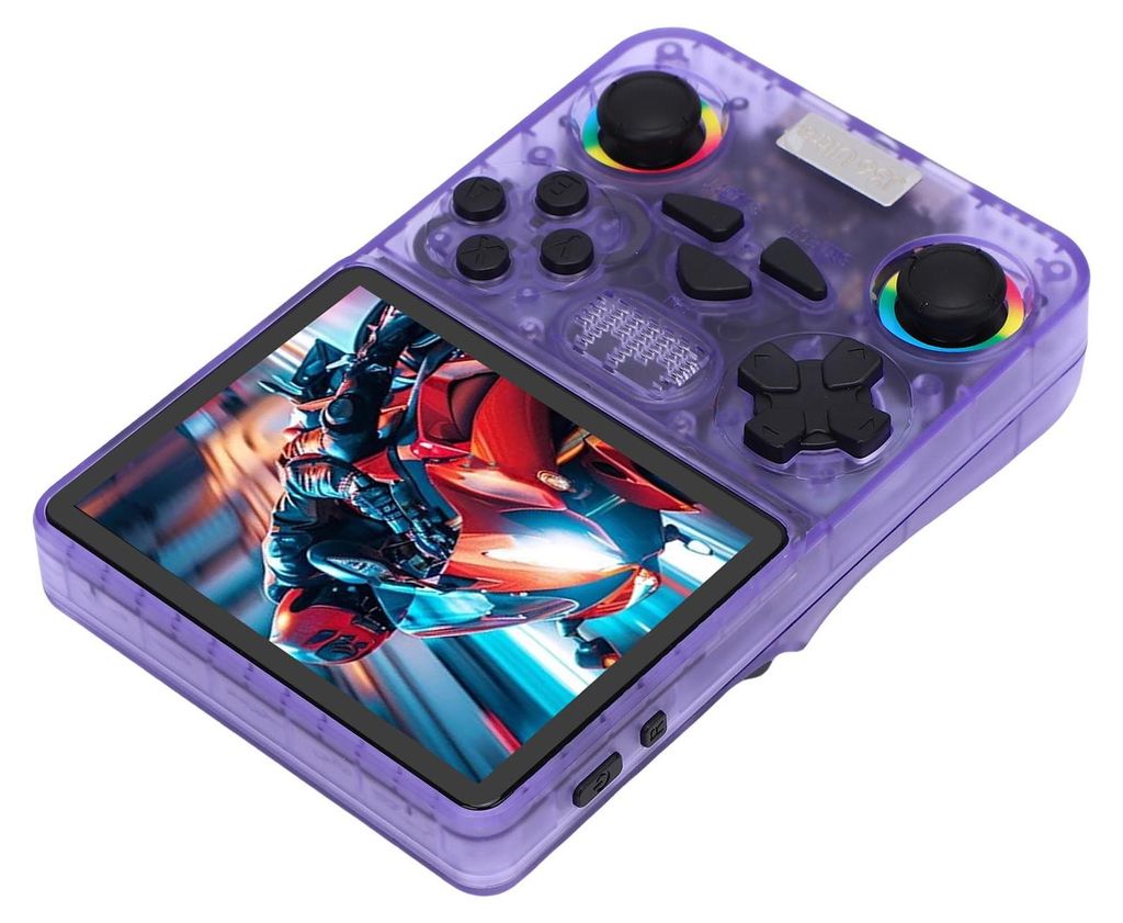 Retro-Handheld-Spielkonsole mit 30.000 vorinstallierten Spielen, 3,5-Zoll-Bildschirm und 64-GB-Speicherkarte