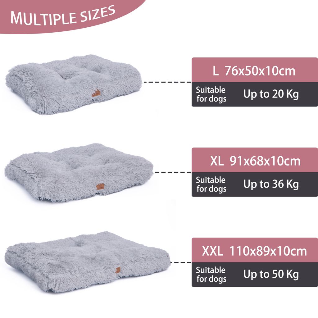 ONVAYA® Orthopädisches Hundebett | Größe L 89x60x5cm