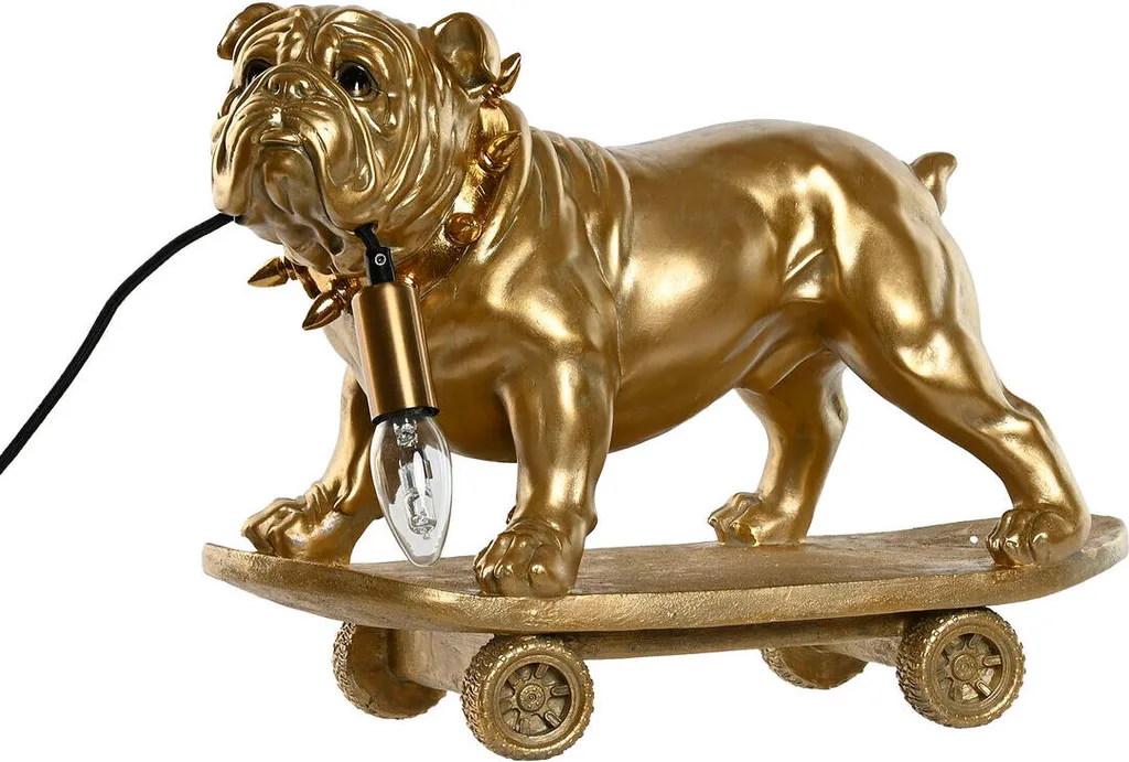 Lampe de table Home ESPRIT Gold Resin 45x23x34 cm 220V - EAN 8424002159337