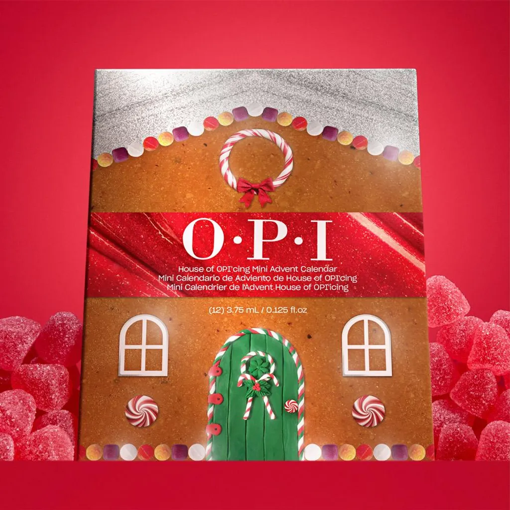 Coffret Cadeau de 12 Mini Vernis à Ongles OPI Holiday 25 Édition Limitée