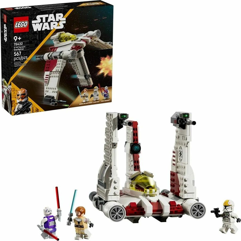 Konstruktionsspiel Lego STAR WARS 75432 V-19 Torrent Starfighter