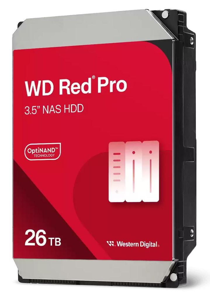 Festplatte Western Digital Red Pro WD260KFGX 26 TB HDD 7200 U/min SATA III 512 MB NAS