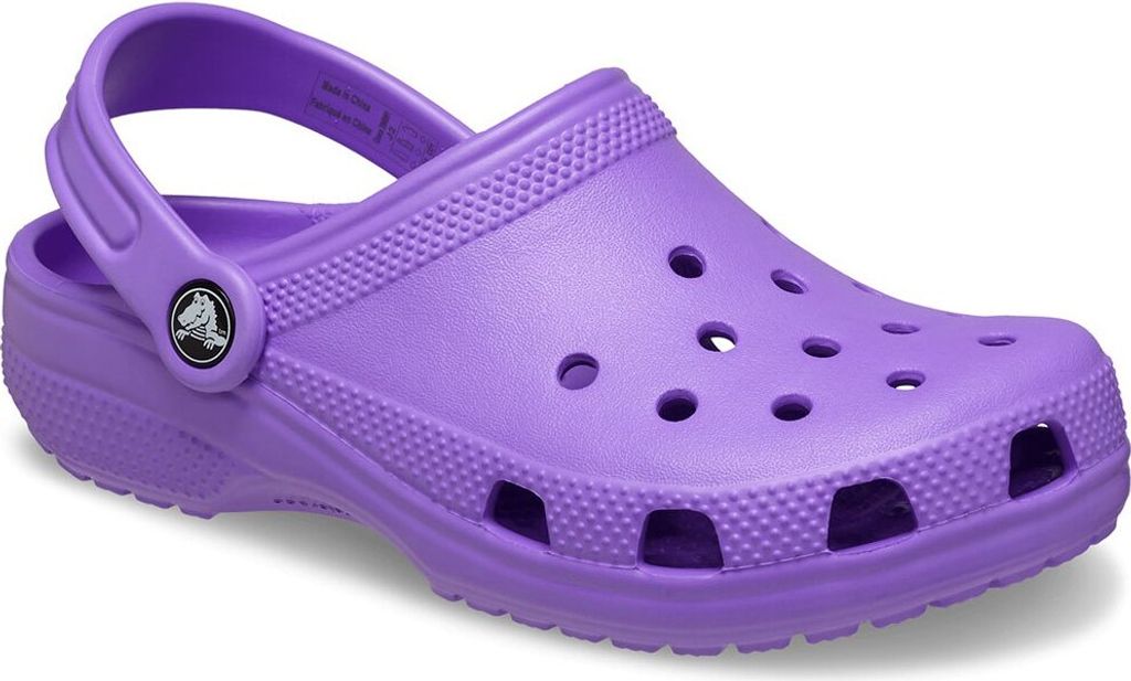 Crocs Classic Clogs Fioletowe EU 24-25 Dziewczęta Fioletowe Zdjęcie produktu 