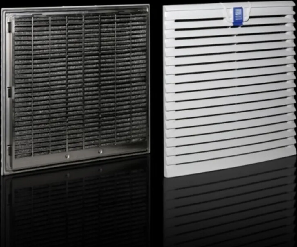 Grille de sortie CEM SK 3243.060 Rittal pour Ventilation d'Armoire