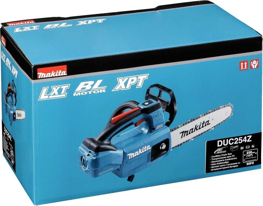 Makita DUC254Z, 48,2 cm, Striedavý, 24 m/s, Modrá, 0,14 L, Obrázok produktu 