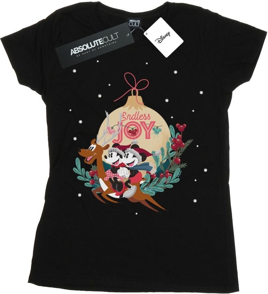 Disney - "Endless Joy" T-Shirt für Damen BI48753 (XL) (Schwarz)