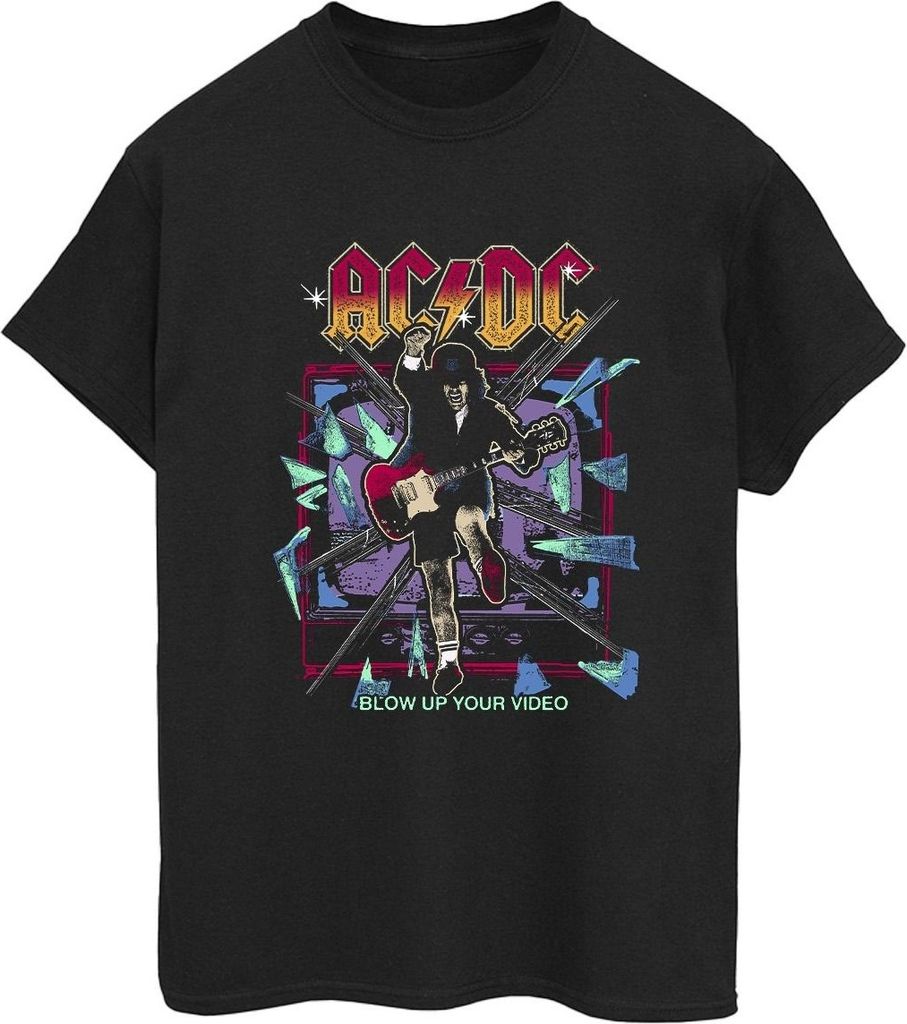 ACDC - "Blow Up Your Video" T-Shirt für Damen BI5744 (5XL) (Schwarz)