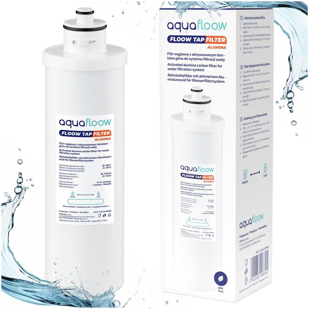 AquaFloow ACTIVATED ALUMINA Vodný filter AF111-CTO_ALUMINA Obrázok produktu 
