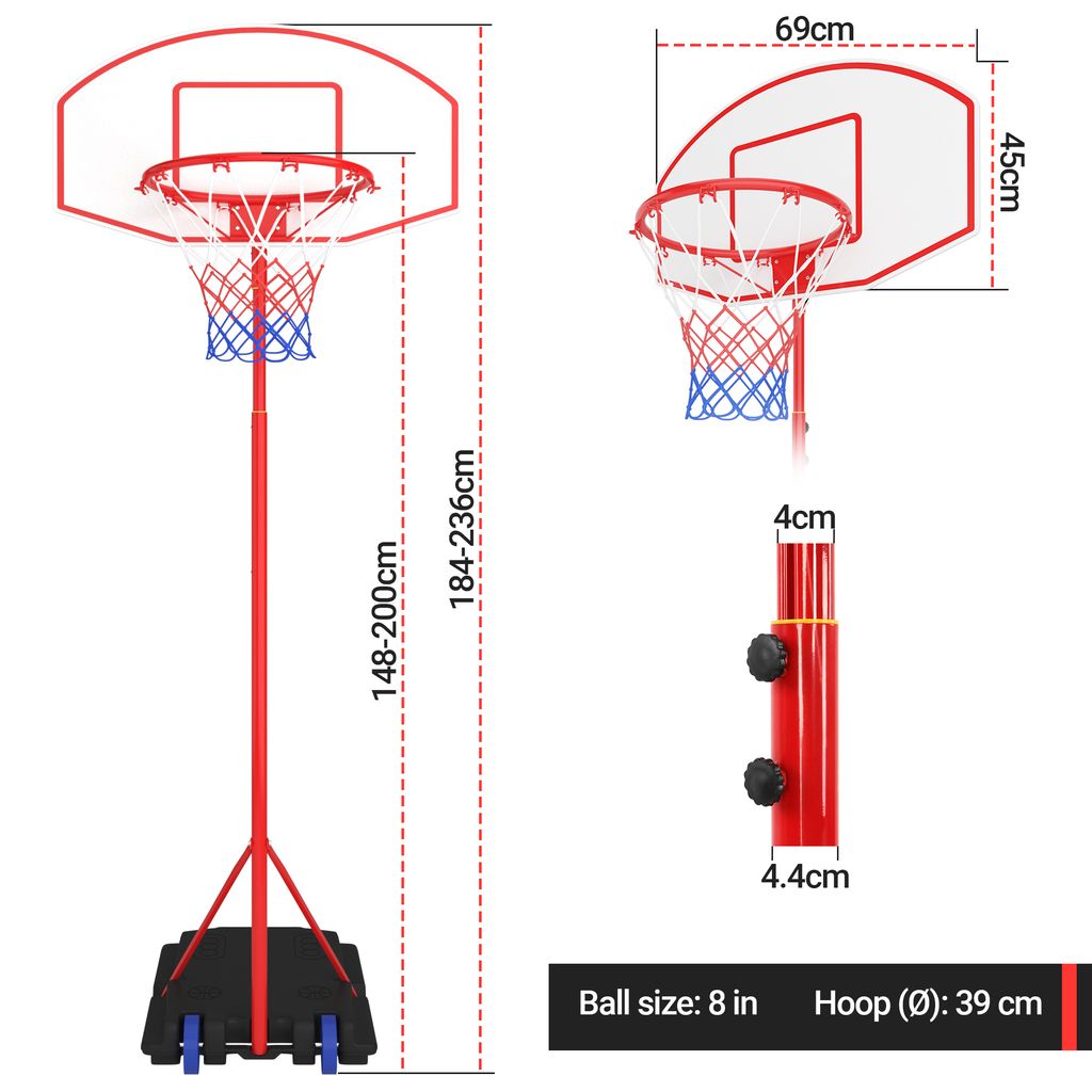 Infantastic® Basketballkorb - und Outdoor