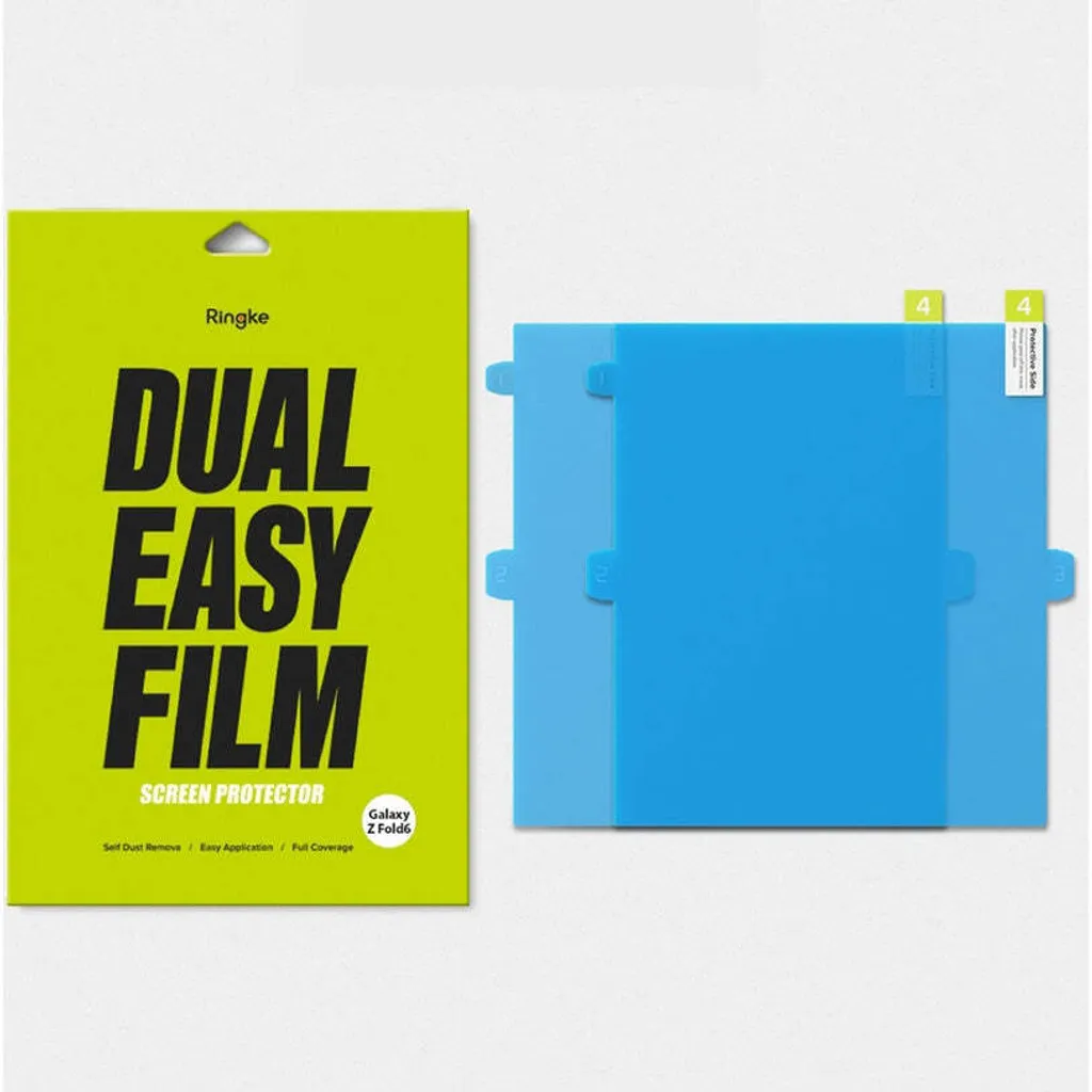 Pack 2 Films Hydrogel Galaxy Z Fold 6 Ringke Pose Facile sans Bulles