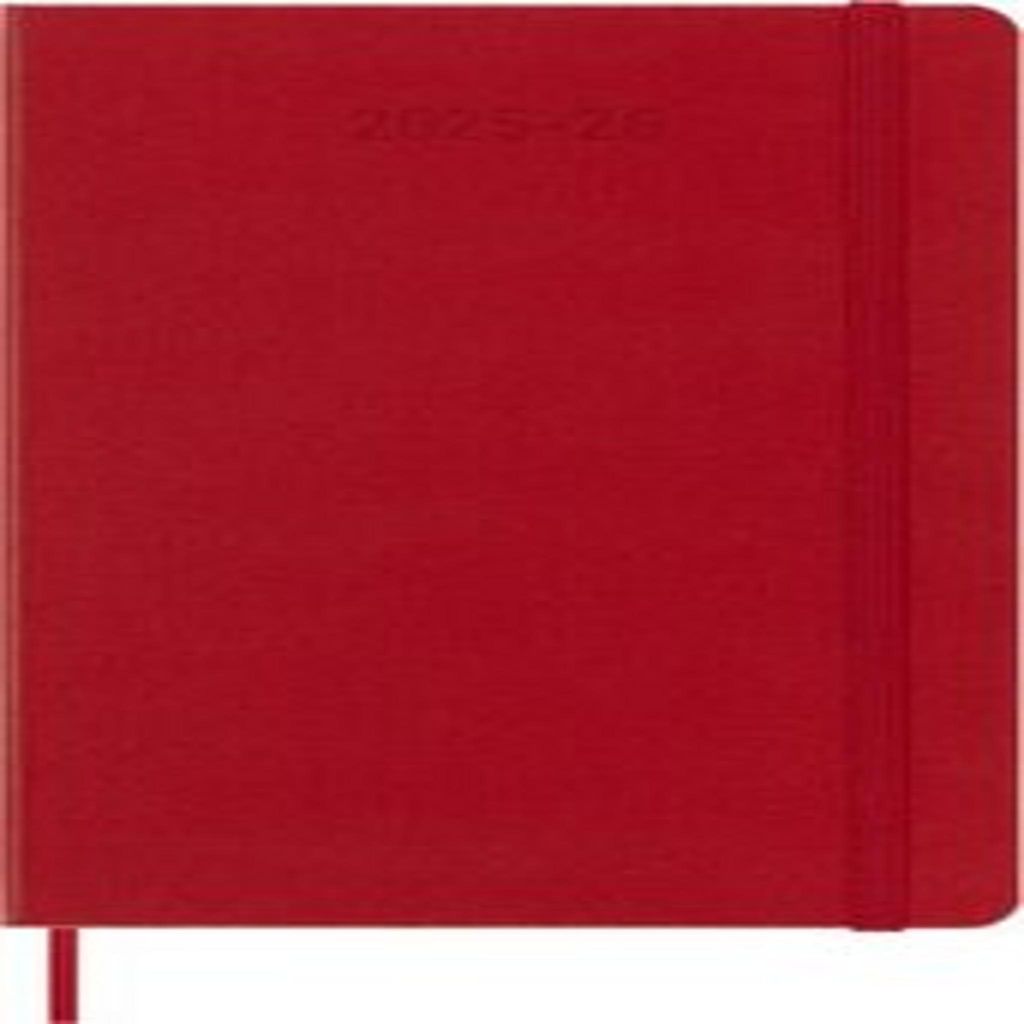 MOLESKINE Buchkalender 2025/2026 18 Monate L/A5 hellrot