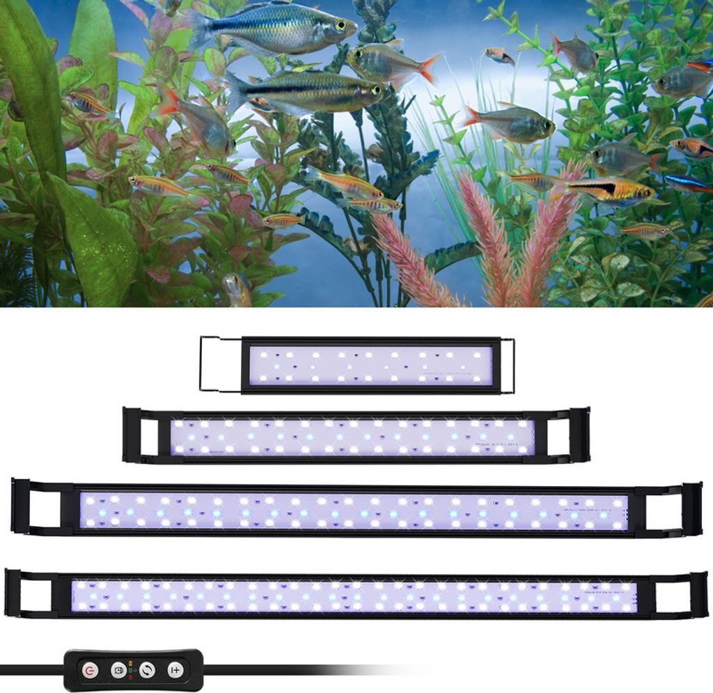 Jopassy 10W LED Aquarium mit timer Beleuchtung Produktbild 