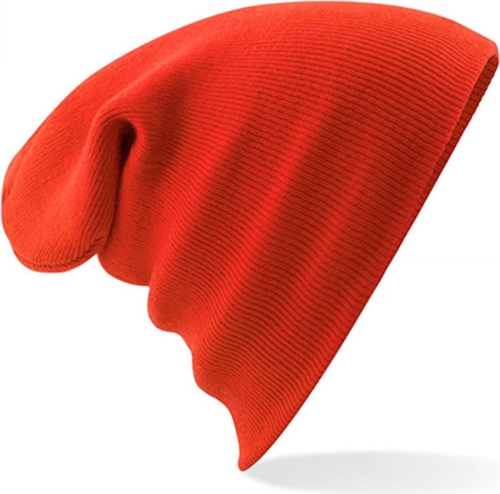 Beechfield B45 | Original Cuffed Beanie Wintermütze - Farbe: Fire Red - Größe: One Size