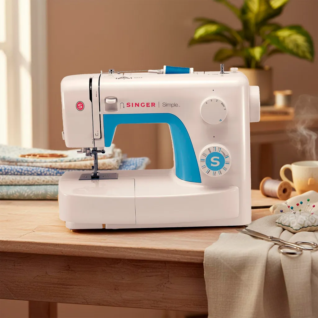 Machine à coudre Singer 3221 avec 21 points de couture blanche - 8