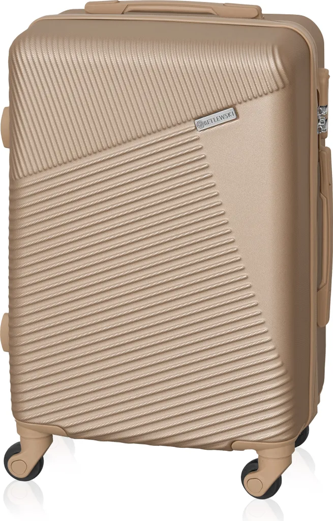 Bagage à Main Rigide Jupiter BWA-053 S Champagne - Format Cabine 55cm