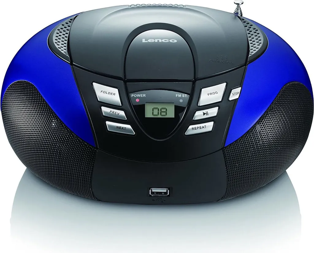 Lenco SCD37USBB Lenco SCD-37 USB blau